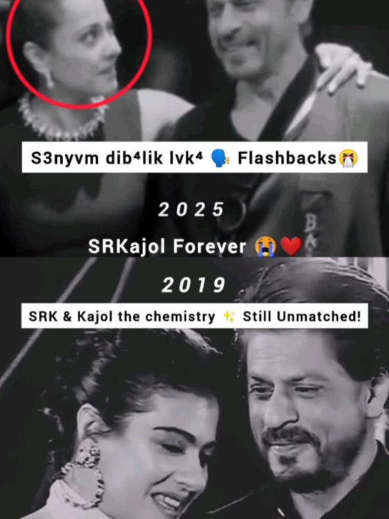 When SRK Looks at Kajol Like This..❤️ #shahrukhkhan #kajol #foryou #foryoupage #fypシ 