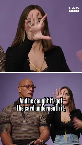 What's special about Emily Blunt's Tupperware? 👀 #emilyblunt #dwaynejohnson #therock #interview @therock