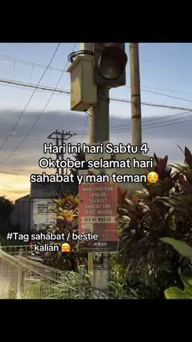 4oktober 2025 selamat hari sahabat ya man teman 🥰#harisahabat #4oktober #mybestfriends #xyzabc #fypage 