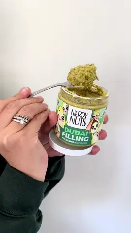 @Nerdy Nuts Shop  just getting better and better. 100/10 for this Dubai filling pistachio and Katifi cream 