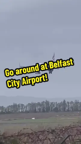 Crazy approach in Storm Amy at Belfast City Airport! Passengers I’m sure would be a little nervous at this approach, would have been bumpy enough! This is a British Airways Embraer 190 from London City Airport - it had to divert to Manchester! Video Credit: Jacob Bushe! #belfastcityairport #belfast #stormamy #goaround #avgeek 