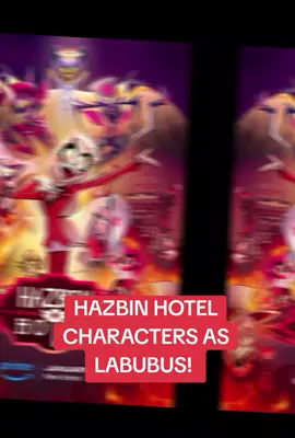Like for more characters to be turned into labubus! #hazbinhotel #labubu #labubuphonk #fyp #foryou 