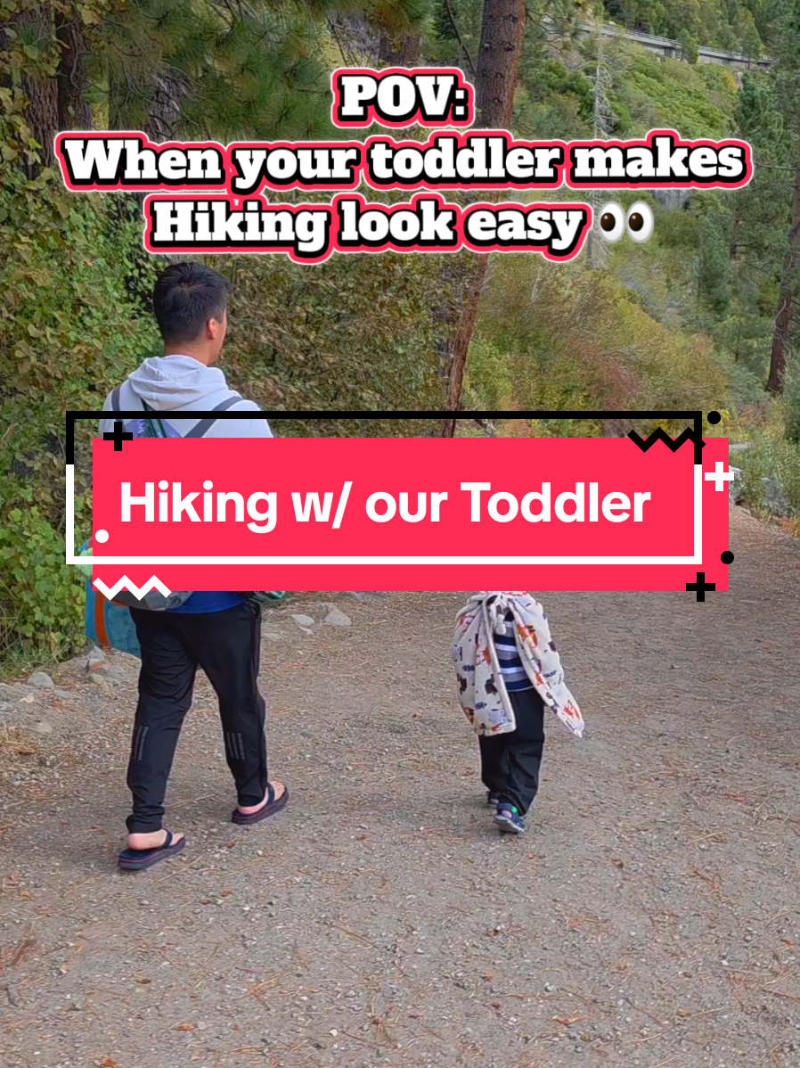 He ENJOYED every step, every moment 💙 @lake tahoe  #california #Hiking #travellife #toddler #MartesLeeFamily 