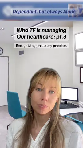 Foundational to the bigger story: *controlling the narrative to control the market value.   The patient as the product.  #healthcare #fyp #patients 