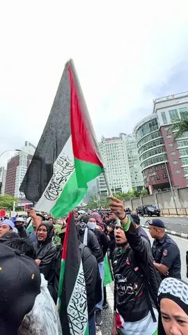 Himpunan Solidariti Global Sumud Flotilla berhadapan US Embassy, Jalan Tun Razak, Kuala Lumpur. 3 October 2025 #GSF #sumudnusantara #freepalastine #globalsumudflotilla #globalsumudflotillamalaysia 