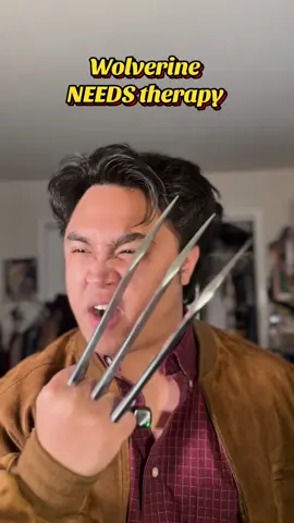 Wolverine needs to just let out his emotions man #fyp #wolverine #xmen #marvel #filmtok 