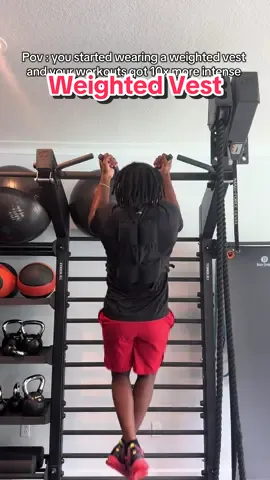 Go turn your workouts up a notch #weightedvest #workout #Fitness 