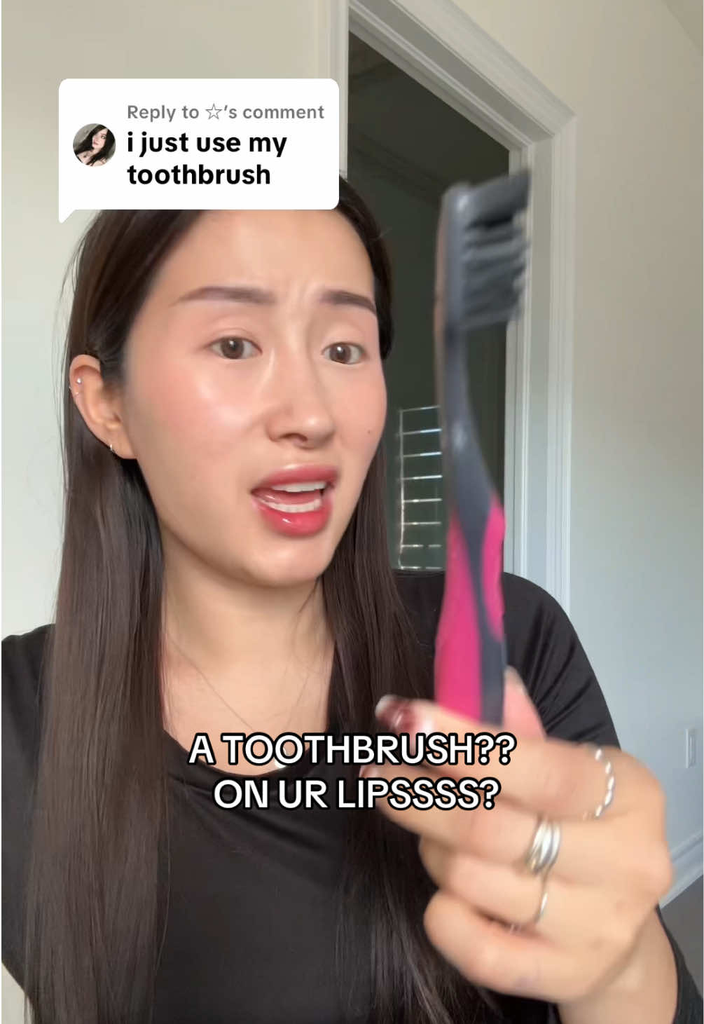 y’all cannot be fr.. put the toothbrush DOWNN 🪥 #lipserum #exfoliatinglipserum #fyp #lipcare 