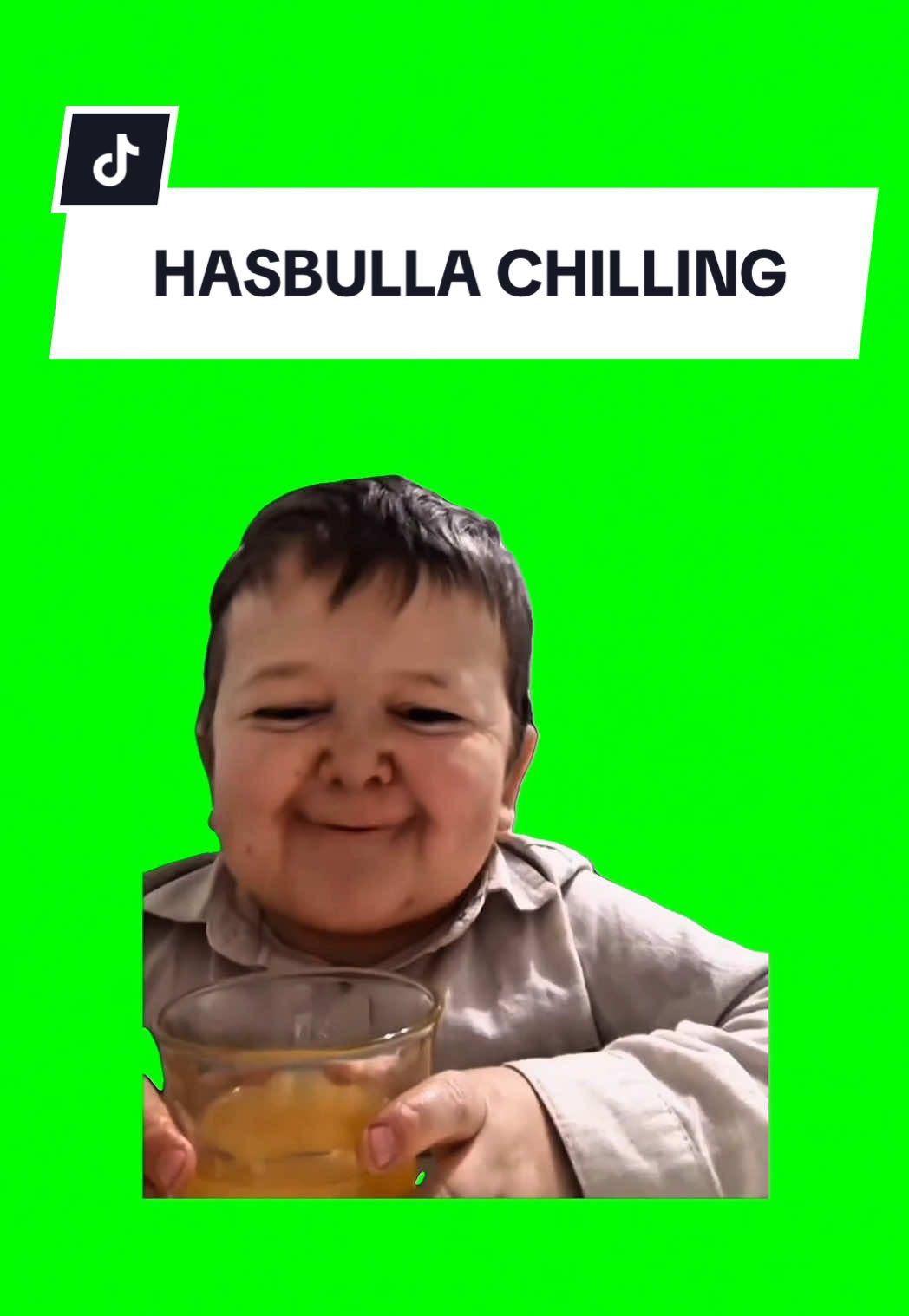 HASBULLA CHILLING  #meme #greenscreen #fyp #trending #hasbulla 