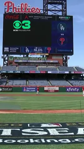 Red October returns to Citizens Bank Park on Saturday night when the Phillies host the Dodgers, the defending World Series champions, in Game 1 of the NLDS. Before the games are played, the Phillies painted the field for the 2025 postseason. Chopper 3 flew over the Bank to check out the finished product. The Phillies also have new food options — including plenty of pumpkin — and merch available for the club's playoff run. #phillies #redoctober #mlbplayoffs #MLB #philadelphia