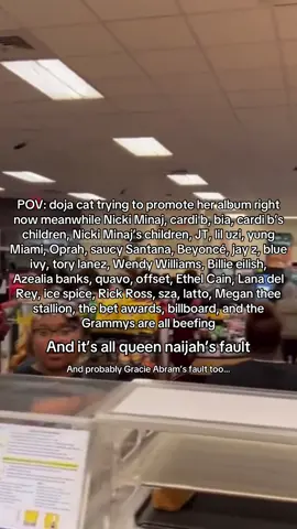 Mind you most of this happened within the span of this week… #dojacat #cardib #nickiminaj #music #fyp 