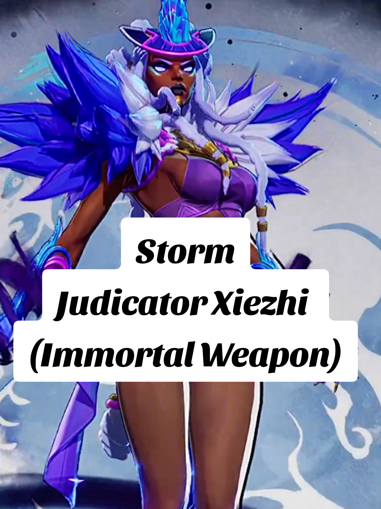 🆕 Storm: Judicator Xiezhi (Immortal Weapon) 🗓️ Release Date: Friday, October 10th 🗺️ Availability: Jade Scrolls of K'un-Lun Event Pass (FREE) 💎 Rarity: Epic 💬 Inspiration: Original #marvel #games #fyp #marvelrivals #mcu 