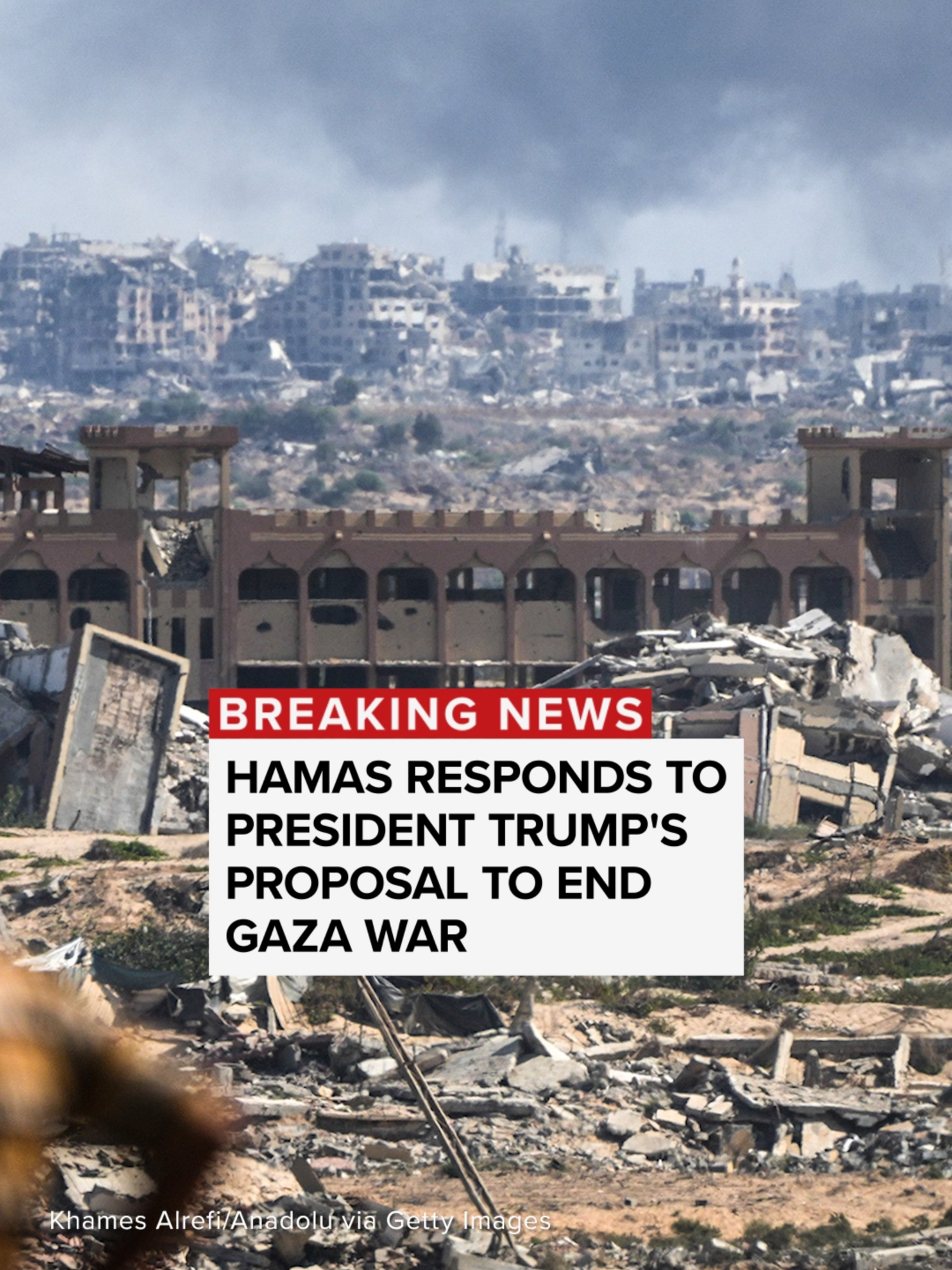 Hamas responded to President Trump's proposal for peace in Gaza, saying it will release all remaining hostages if Israel withdraws from Gaza and 