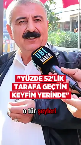 “Yüzde 52’lik tarafa geçtim keyfim yerine geldi çok mutluyum…” #keşfet #öneçıkar #beniöneçıkart 