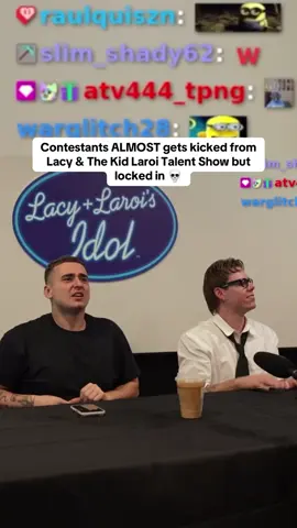 Contestants ALMOST gets kicked from Lacy & The Kid Laroi Talent Show but locked in 💀 #fyp #lacy #thekidlaroi 