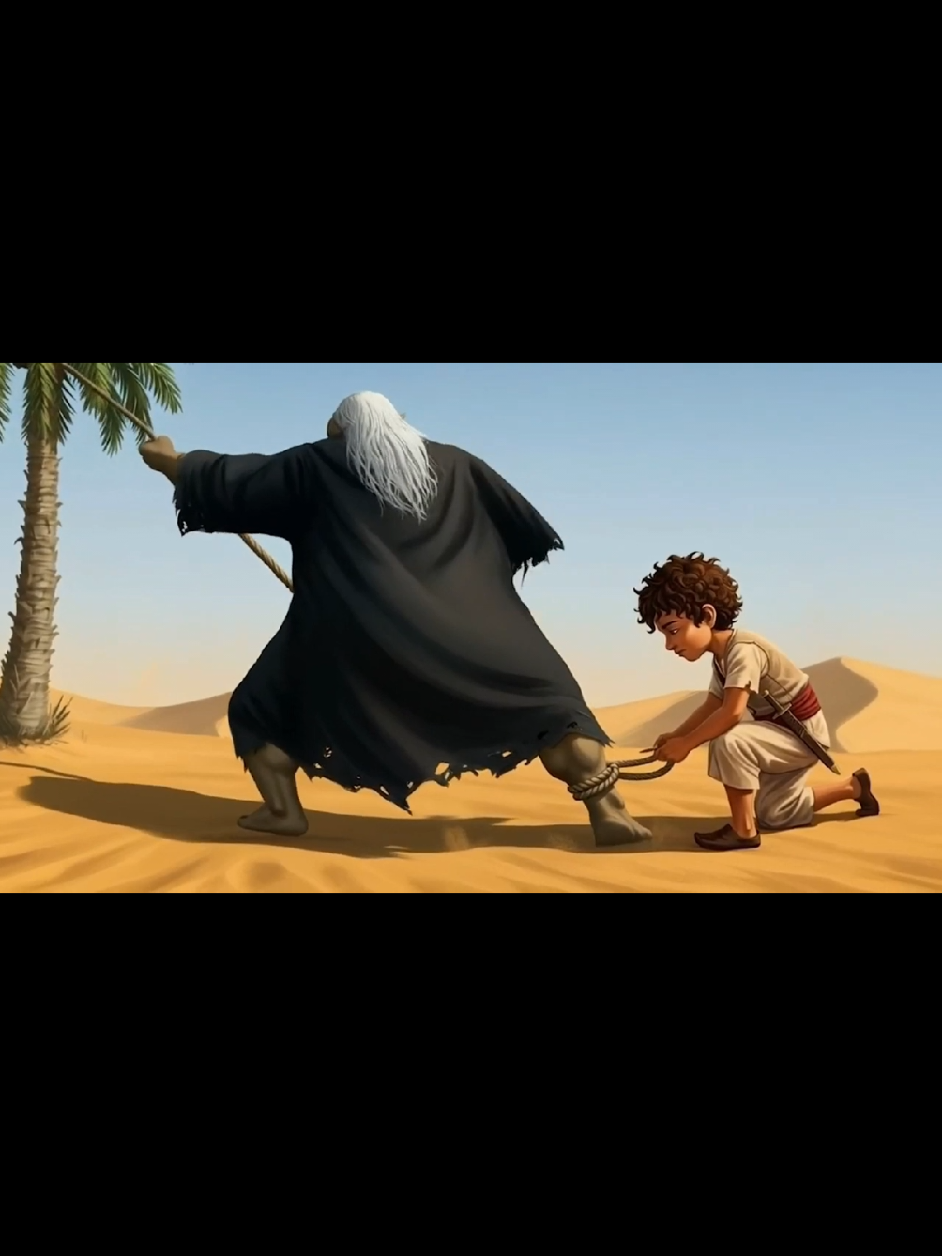 #اقصة قزعة الذكي في مواجهة الغول زوج غولة الصحراءا، الجزء الثالث