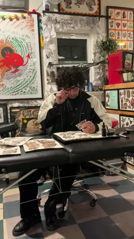 Guesting in DALLAS, OKC & TULSA next week with @bradenknees 🦅!  We will both be tattooing one day only in each city, so check your schedule & get in touch to book something during one of the dates below;  DALLAS TEXAS SALVATION 10/14 OKLAHOMA CITY KEEPSAKE 10/15 TULSA, OKLAHOMA DIRE WOLF 10/16 Pick something from the flash painted here, or send me your idea, always happy to make a custom drawing for you. All these designs are painted B/G but are available in FULL COLOR as well 🌞 Any questions, just leave a comment, send me a DM or find me on my other socials. Hope to see you this next week in Texas or Oklahoma, thank ya’ll for looking 🤠 #traditionaltattoos #dallastattooartist #okctattoos #okctattooartist #tulsatattoo 