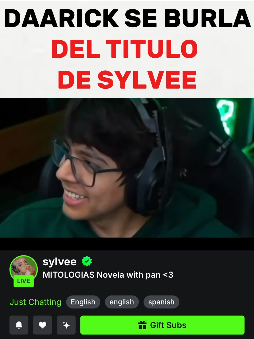 DAARICK SE BURLA DEL TITULO DE SYLVEE #daarick #daarick28 #sylvee #sylveey #soypan #pan #videoviral #paratiiiiiiiiiiiiiiiiiiiiiiiiiiiiiii