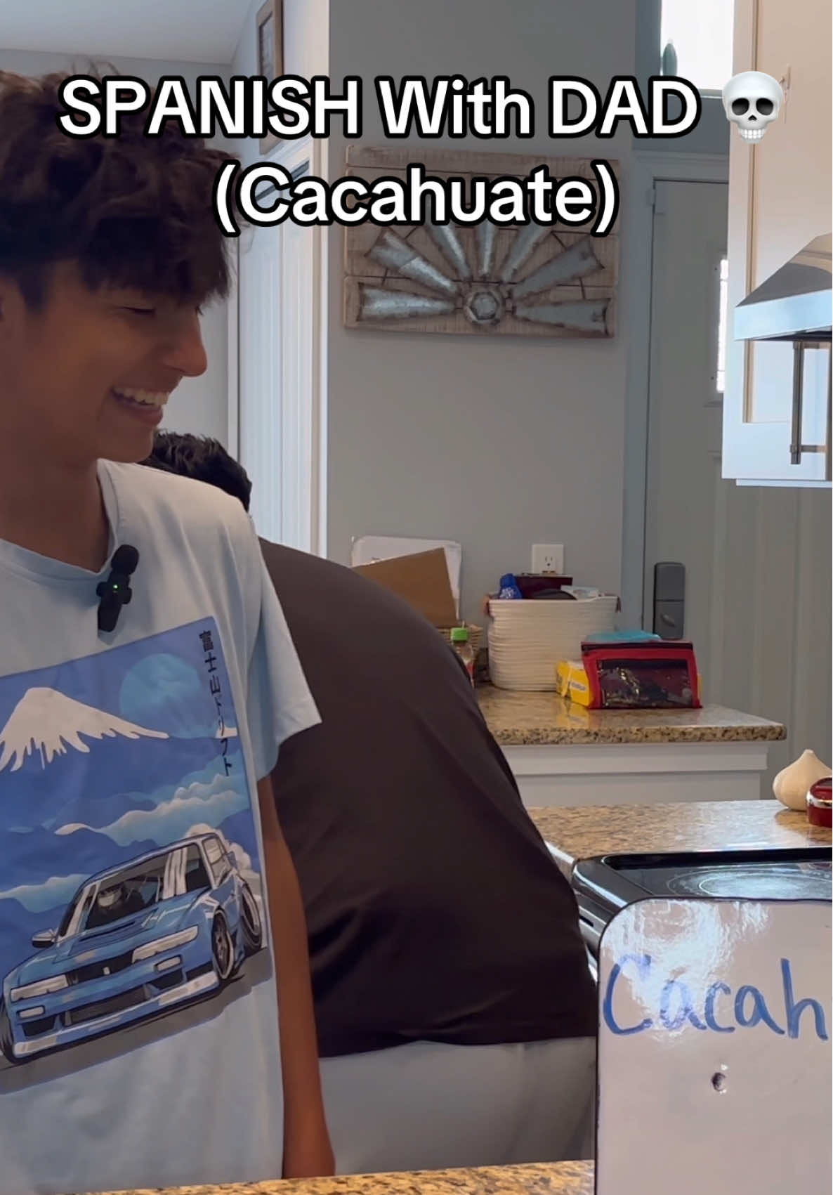 SPANISH WITH DAD – EP. 5 I really thought “Cacahuate” meant pooping 💩… My dad looked at me like I committed a crime 😭💀#SpanishWithDad #Gener8tionFamily #FamilyComedy #Cacahuate #DadAndMe 