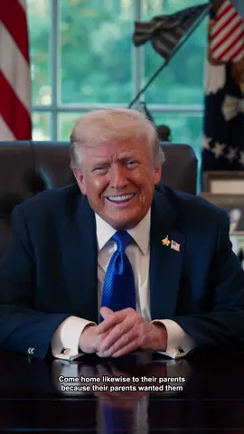 A message from potus from the Oval Office: 