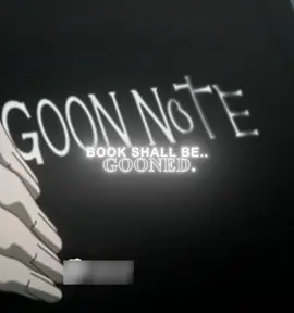 THE GOON NOTE | #brainrot #sora2 #deathnote #lightyagami #edit #fyp 