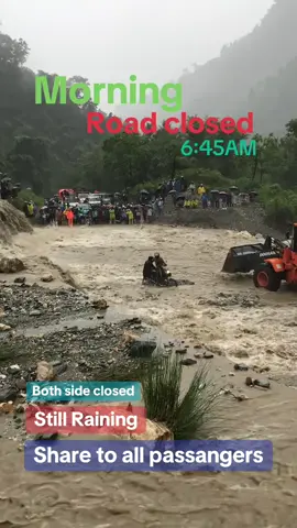 Morning Rod closed updated  #creatorsearchinsights #foryoupage❤️❤️ #aware #flood #heavyrain 