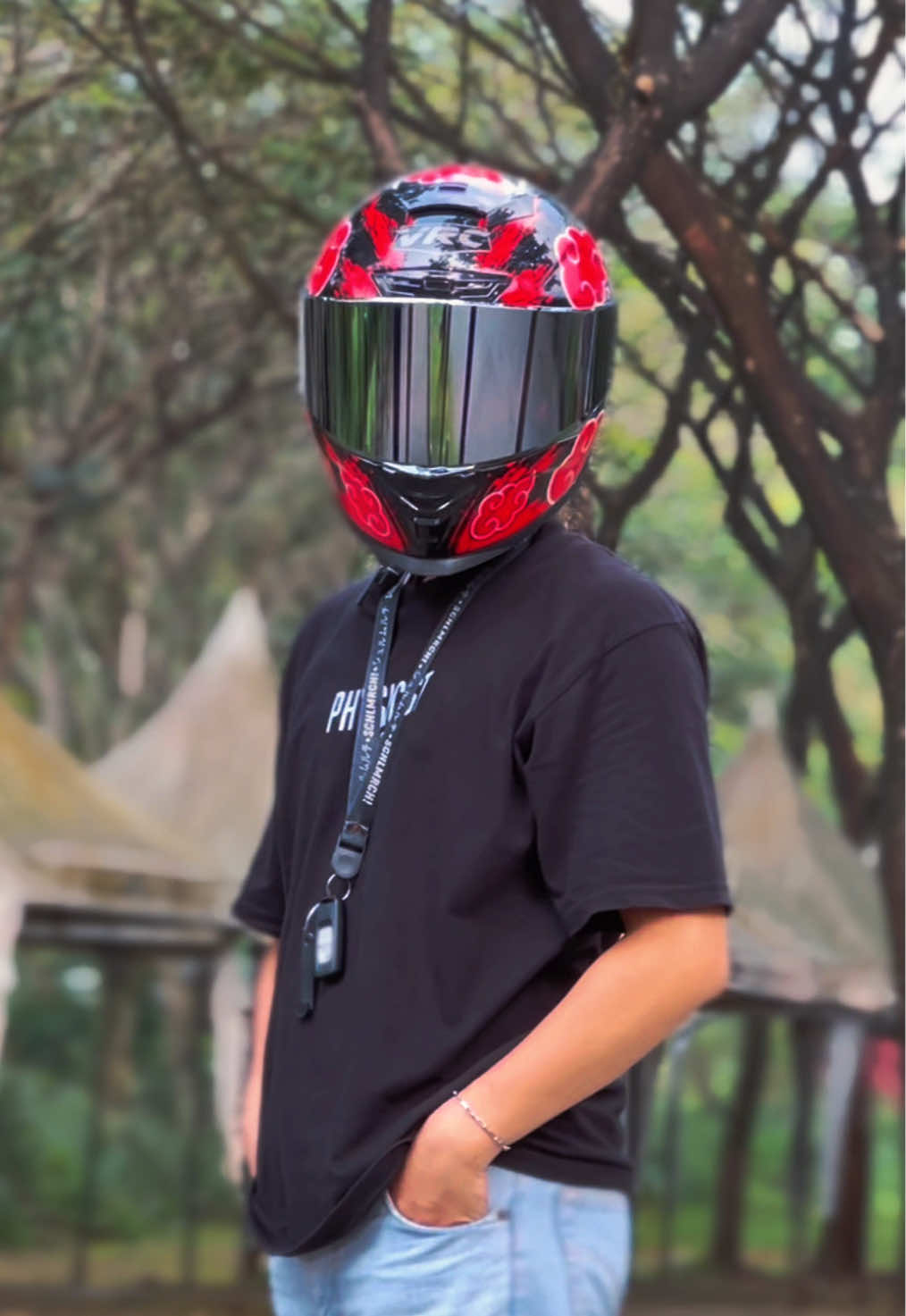 AKATSUKI VRC😎🤩 #Helmganteng #fullface #helmetloverindonesia #vrc #fyp 