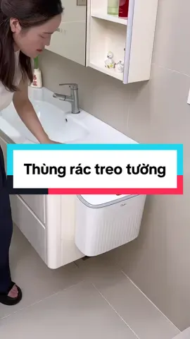 Thùng rác treo tường #giadungtienich #giadungthongminh #fyp #thungracthongminh #thungractreotuong 
