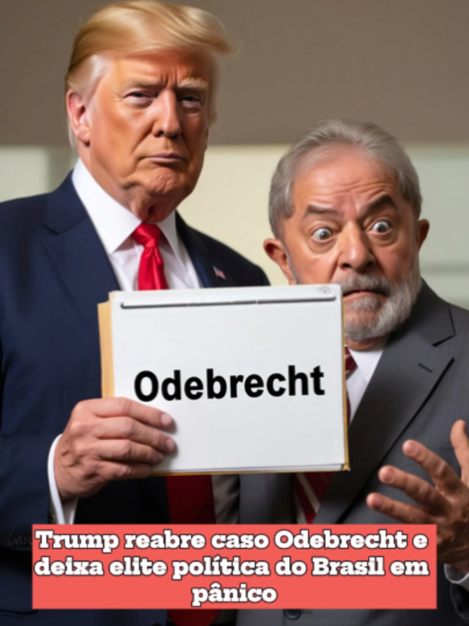 Trump reabre o caso Odebrecht nos EUA e o Brasil pode enfrentar o maior escândalo político da sua história. Documentos secretos podem atingir Lula, Toffoli e outros poderosos. A mídia silencia, mas o pânico nos bastidores é real. #Trump #Lula #Odebrecht #PoliticaBrasileira #BreakingNews