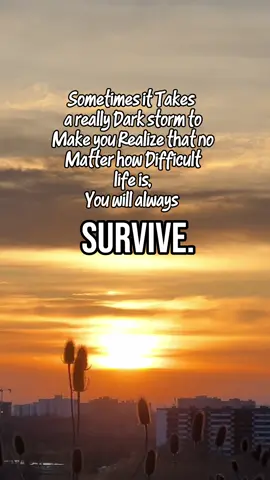 You will always survive.💪🏻  #LivingLifeQuotes #keepthefaith 