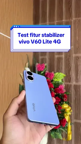 Test fitur stabilizer vivo V60 Lite 4G #vivo #vivoindonesia #gadget #electronik #electronic 