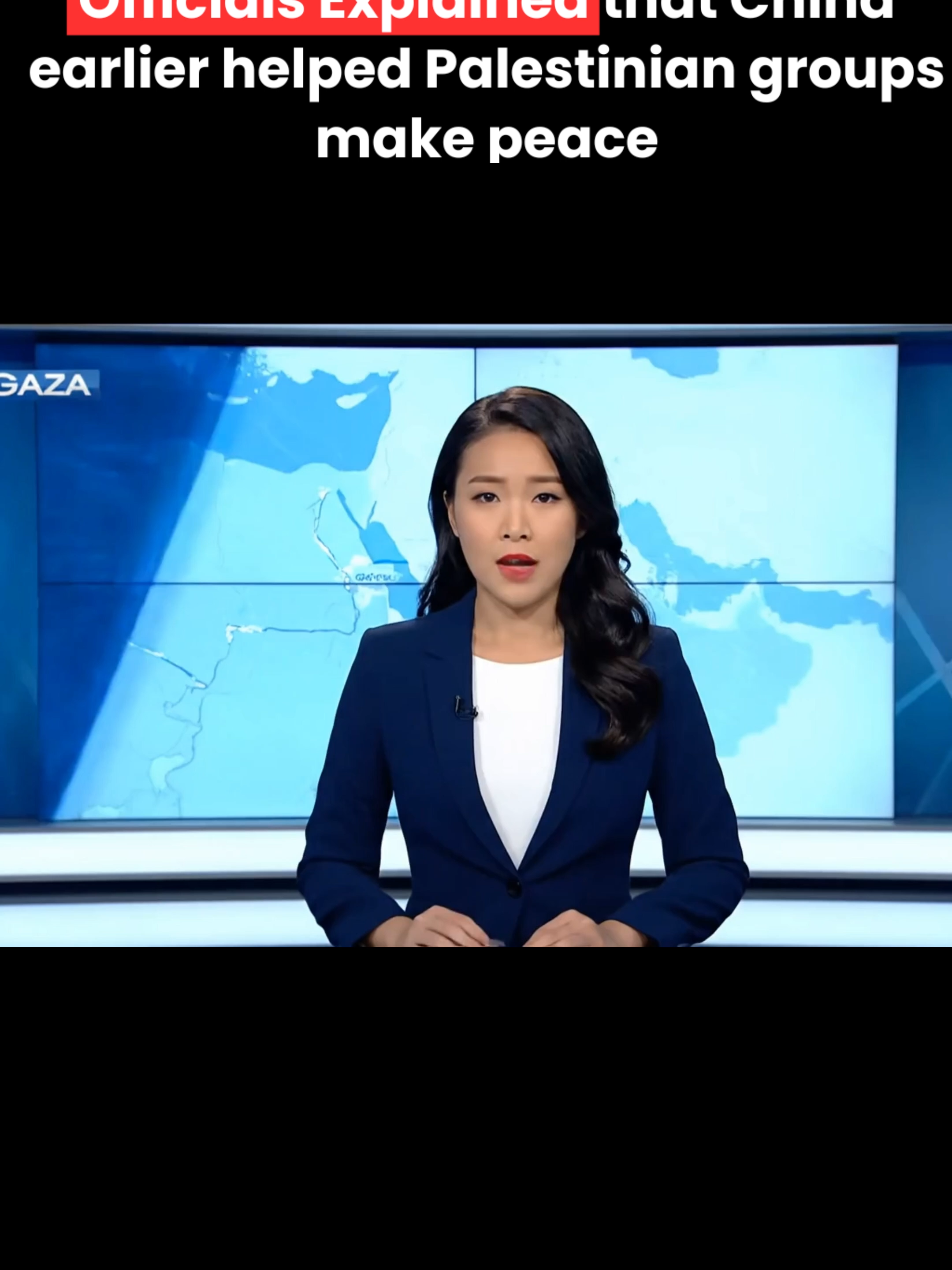 Officials explained that China earlier helped Palestinian groups make peace#usa #iran #gaza #israel #donaldtrumpteam #iranvsisrael #war