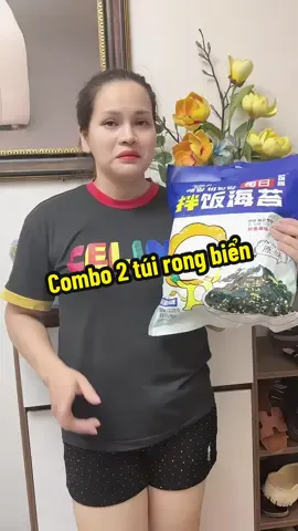 #lenxuhuong combo 2 gói rong biển #xuhuongtiktok2025 #taodotancuong #rongbienanlien #rongbientroncom  @Kem TTN 