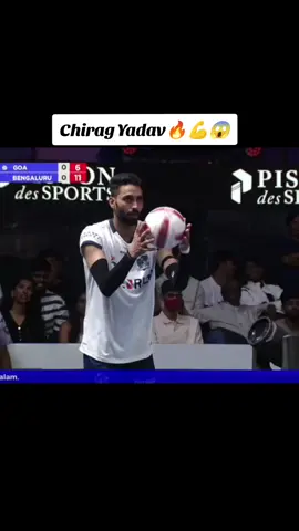 chirag yadav😱💪🔥 #foryou #foryoupage #goviral #fyp #volleyballlovers @Ma Santosh@YT:purnimamagarfromrolpa55 