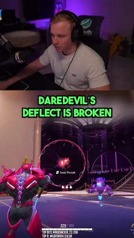 Daredevil’s deflect is completely broken #marvelrivals #twitch #jay3 #fyp 
