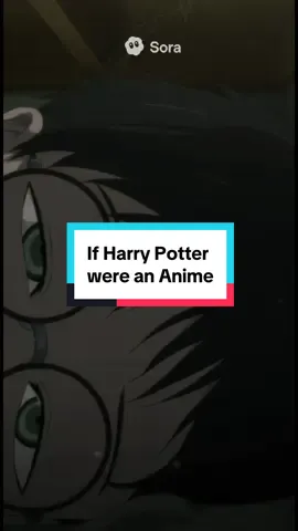 If Harry Potter were an anime, thanks to Sora 2.  #sora2 #animetiktok #anime #aigenerated #harrypotter 