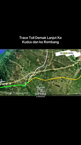 Trace Toll Demak Ke Kudus dan Rembang... #jalantol #toldemak #toldemakkudus #toll #tolledemakrembang