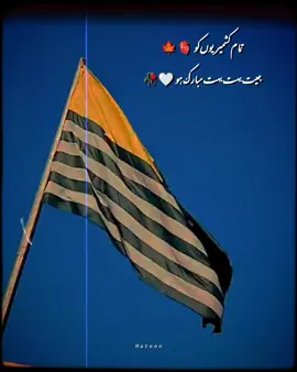 Mubarak Kashmiriyo 🍁♥️  #kashmir #foryou #foryoupage #standwithkashmir 