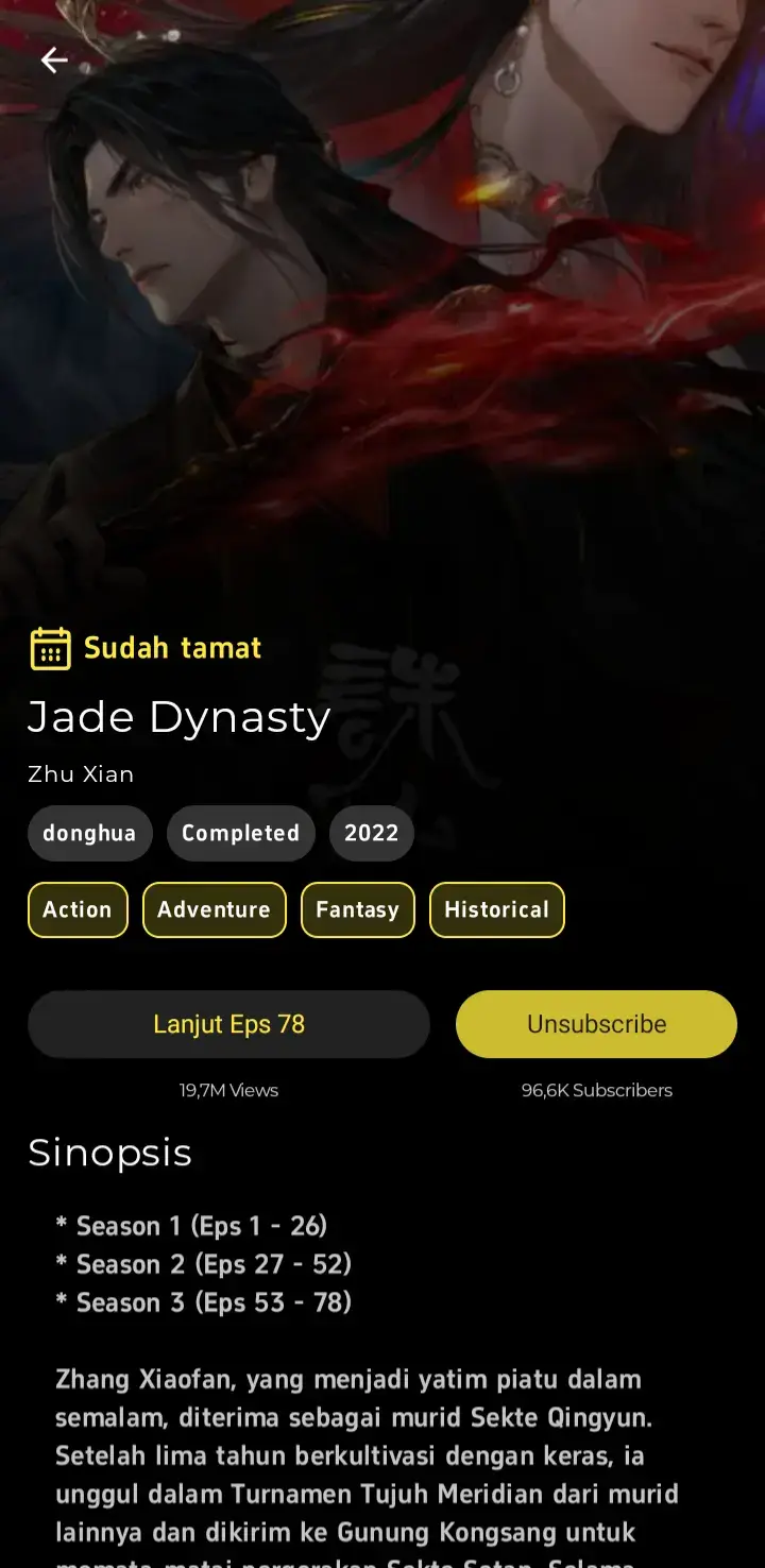 jade dinasty Season 3 tamat, kami akan setia menunggu season 4 mu jade dinasty - #donghuaedit #jadedinastys4 #zhangxiaofan  #lewatberanda #fensjadedinasty  sedikit