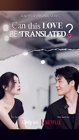 Salah satu drama yang aku tunggu2 lama, yg katanya lokasi syutingnya di 4 negara yaitu Jepang, Canada, Italy dan Korea. Setelah Home cha cha aku pengen nonton lagi aktingnya bang Kim seon Ho#kdrama #canthislovebetranslated? #kimseonho #Goyounjung 