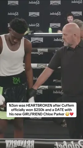 N3on was HEARTBROKEN after Cuffem officially won $250k and a DATE with his new GIRLFRIEND Chloe Parker 😳💔 | #n3on #cuffem #chloeparker #heartbreak 
