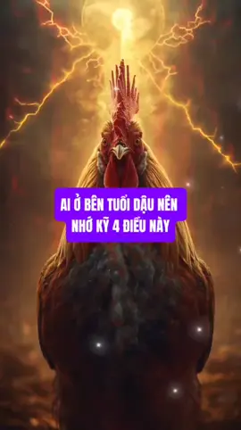Ai bên tuổi Dậu nên nhớ kỹ 4 điều này. #tuoidau #12congiap #tuvi12congiap 
