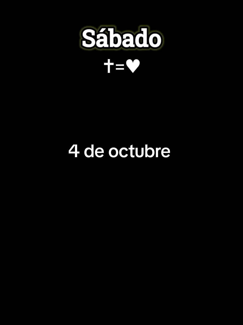 Dios hoy es sábado quiero agradecerte por un fin de semana más que comienza y por nunca abandonarme. pongo en tus manos mi día y mi vida, guarda mi entrada y mi salida en el nombre de Jesús Amén #oracion #oracionespoderosas #Octubre #oraciondelamañana 