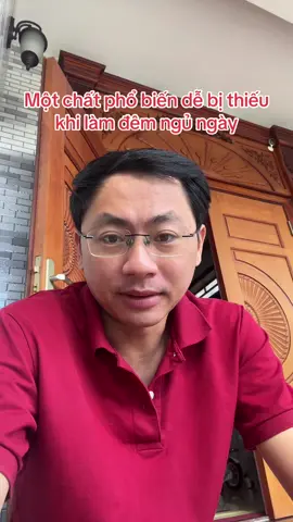 Một chất phổ biến dễ bị thiếu khi làm đêm ngủ ngày #bshungdinhduong #nreci #songkhoe247 #dinhduong 