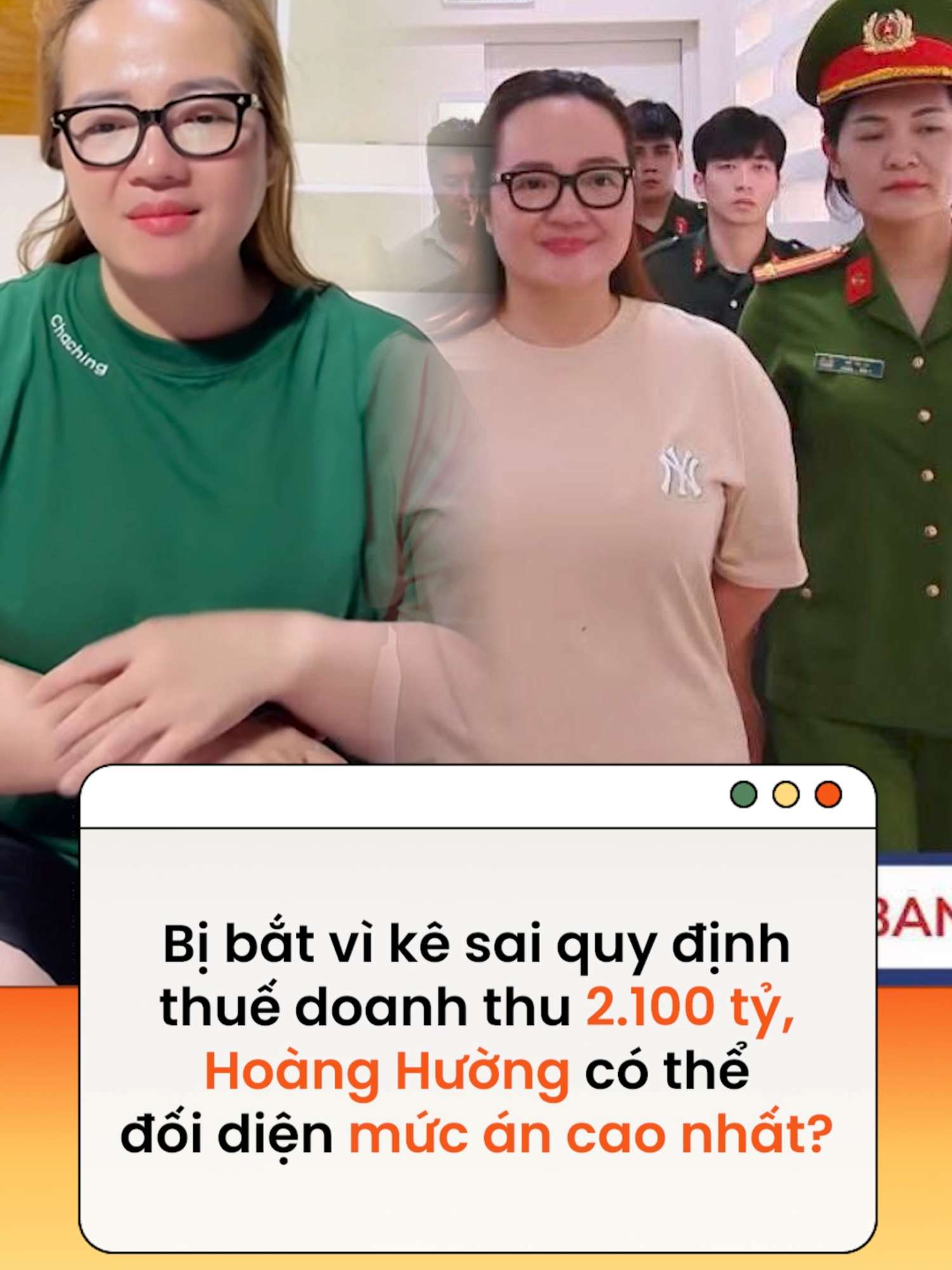 Hoàng Hường bị cáo buộc đã chỉ đạo nhân viên áp doanh thu vào các hộ kinh doanh và các cá nhân đăng ký kinh doanh #news #amm  Theo Đời sống pháp luật