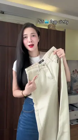 Màu nó sangg, lên form nó đẹpp lắm á mí boà #xuhuong #viral #review #quankaki #quanjean 