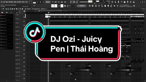DJ Ozi - Juicy Pen | Thái Hoàng  ( Remake ) #xh #thaihoangremix #flp 