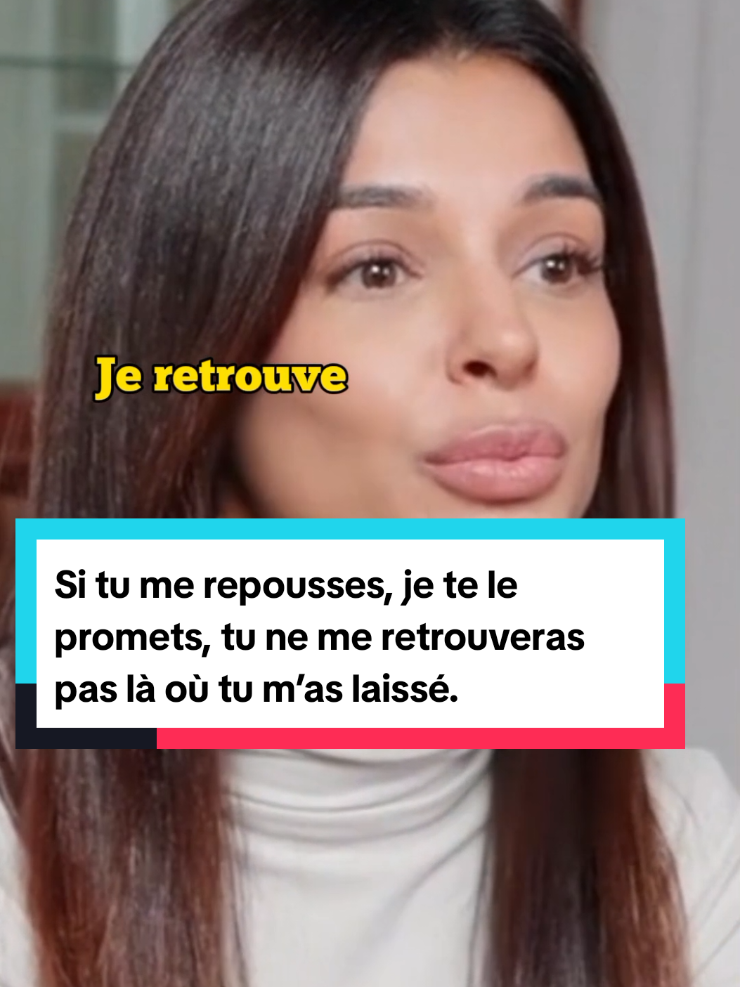 Si tu me repousses, je te le promets, tu ne me retrouveras pas là où tu m’as laissé. La Meilleure vidéo de motivation en français. #motivation #conseils #amour #pourtoi 