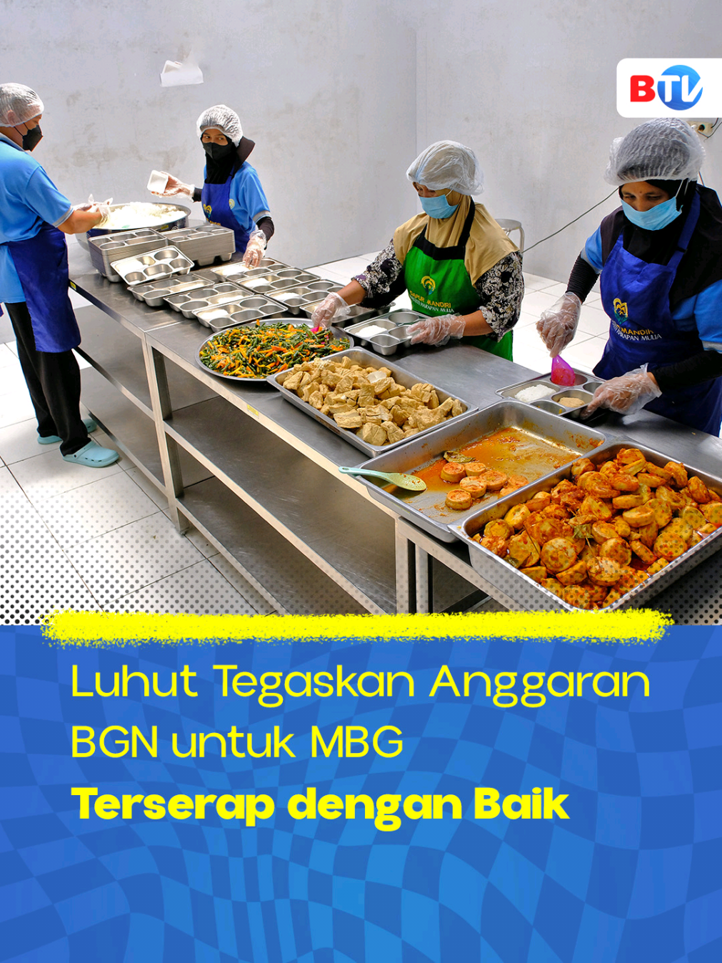 Jum'at, 03/10/25, Luhut Binsar Pandjaitan, menegaskan bahwa anggaran BGN untuk MBG sudah terserap dengan baik. Ia pun mengingatkan Menteri Keuangan agar tak mengindahkan dana MBG yang tidak terserap maksimal ke program lain. Ikuti perkembangan berita terbaru lewat pantauan langsung hanya di BTV. Jangan lupa scan ulang TV Digital / Set Top Box kamu: • 44 UHF untuk Bandung • 40 UHF untuk Medan #BTV #BeritaSatu #LuhutBinsarPandjaitan #MBG #Anggaran