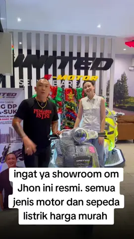 showroom united motor by John lbf#jhonlbf #showroom #motorlistrik #motorlistrikindonesia #sepedalistrik 